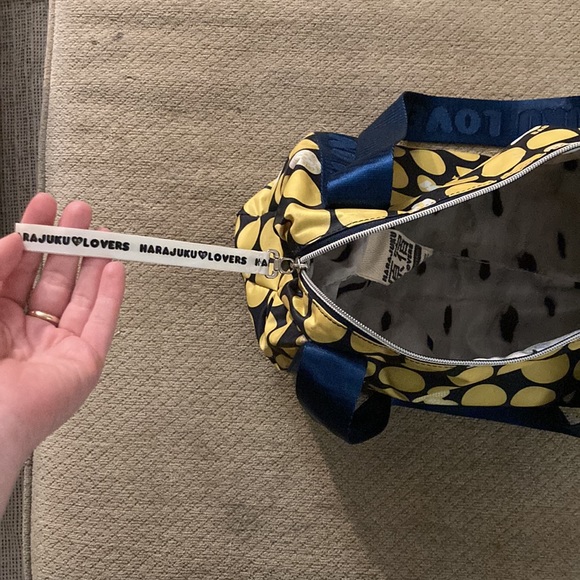 Gwen Stefani Harajuku Lovers brand Y2K mini baby duffle shoulder bag - Picture 4 of 9